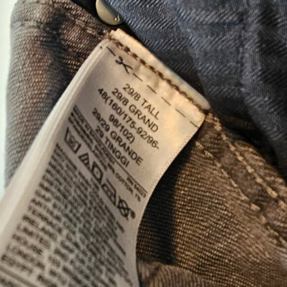 Gap Cheeky Short High-Rise Button Fly Denim Grey Acid 3" Inseam Shorts Size 8 - Picture 8 of 8